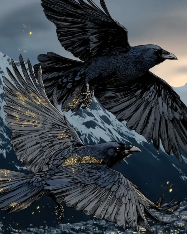 Huginn and Muninn